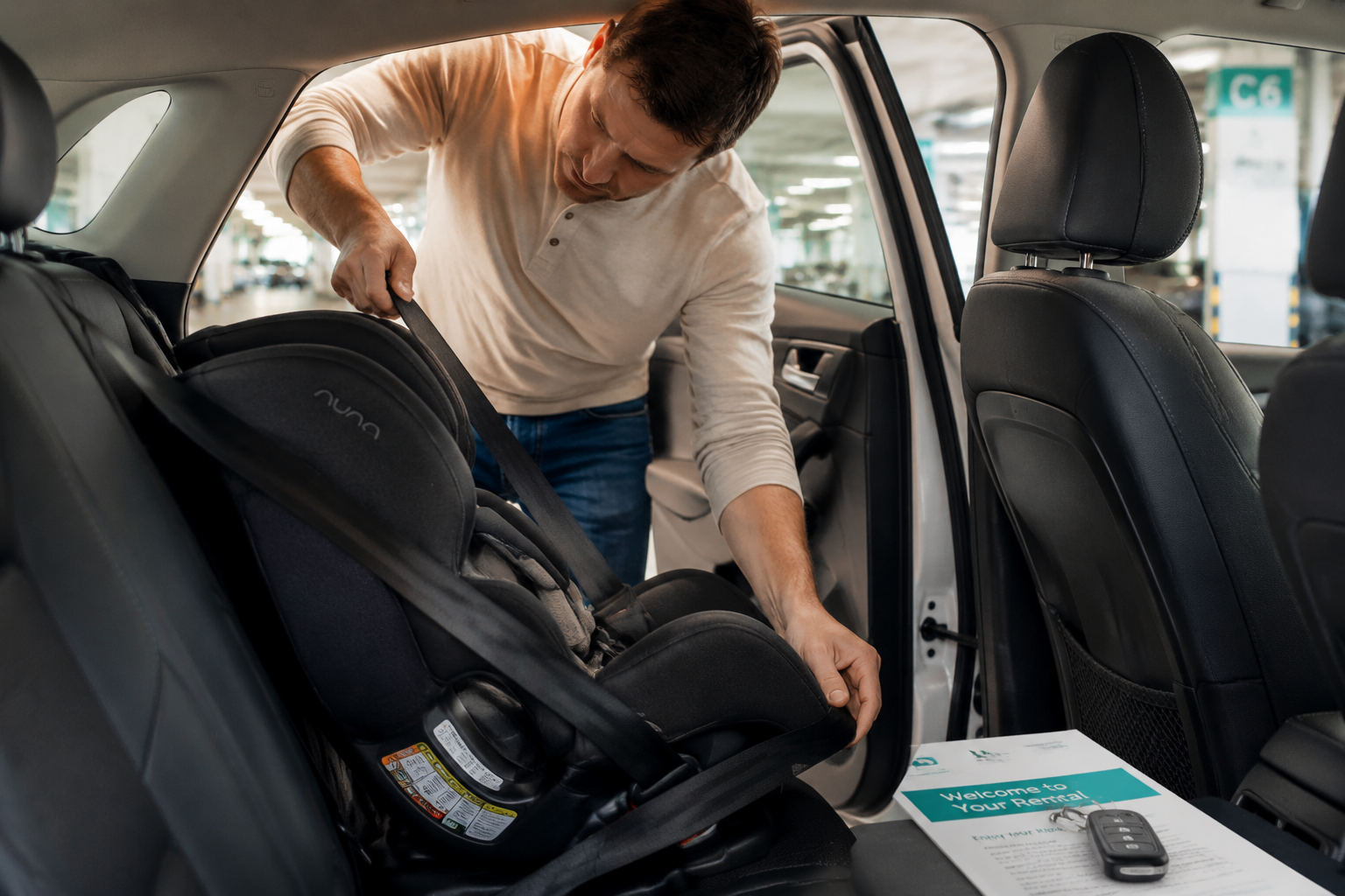 Car Seats in Rental Cars: The Complete Parent's Guide (2026)