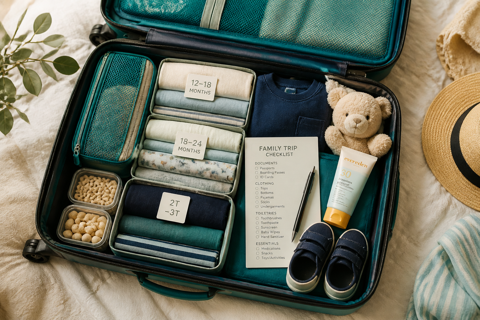 Toddler Packing Checklist: The Interactive List Parents Actually Use (2026)