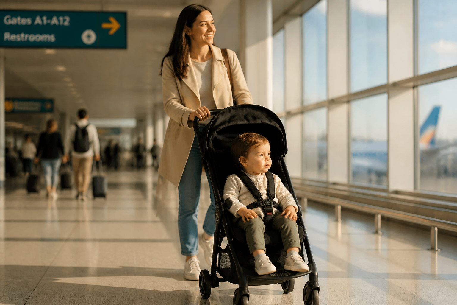 Best Travel Strollers for Flying (2026): Carry-On-Friendly Picks