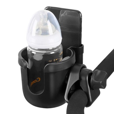 Accmor Universal Stroller Organizer with Insulated Cup Holder, Detachable Phone Bag and Shoulder Strap