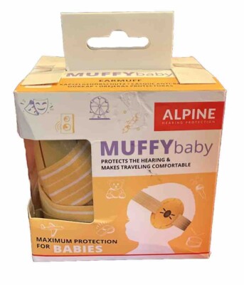 Alpine Muffy Baby Ear Protection for Babies and Toddlers up to 36 Months, CE & ANSI Certified