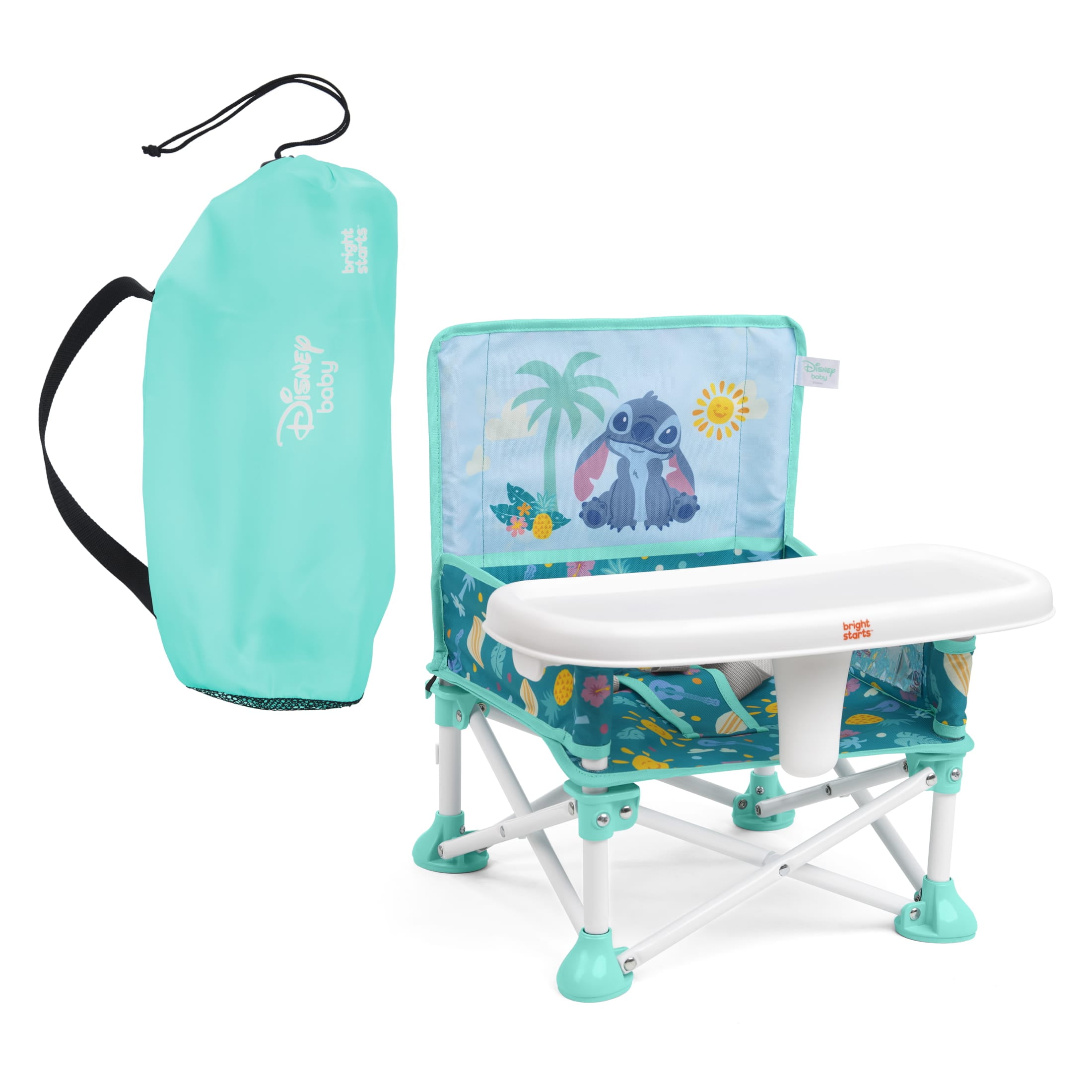 Bright Starts Pop 'N Sit Portable Booster Seat, 3-in-1 Floor Seat