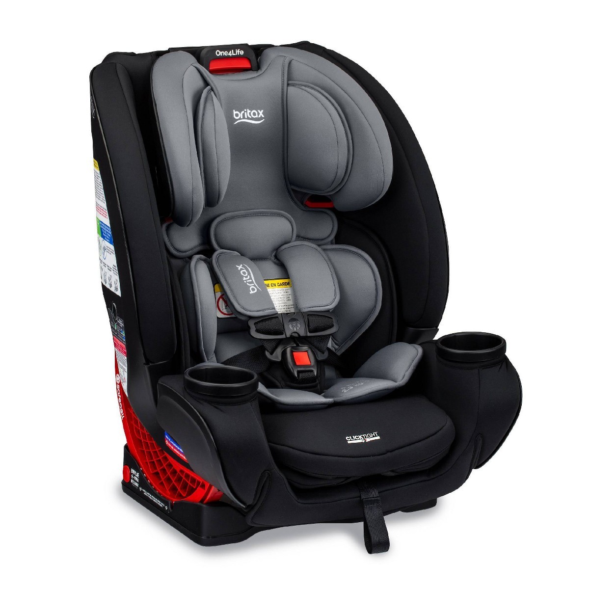 Britax One4Life Slim All-in-One Car Seat, Rear Facing, Forward Facing & Booster, ClickTight Installation, SafeWash — Parchment
