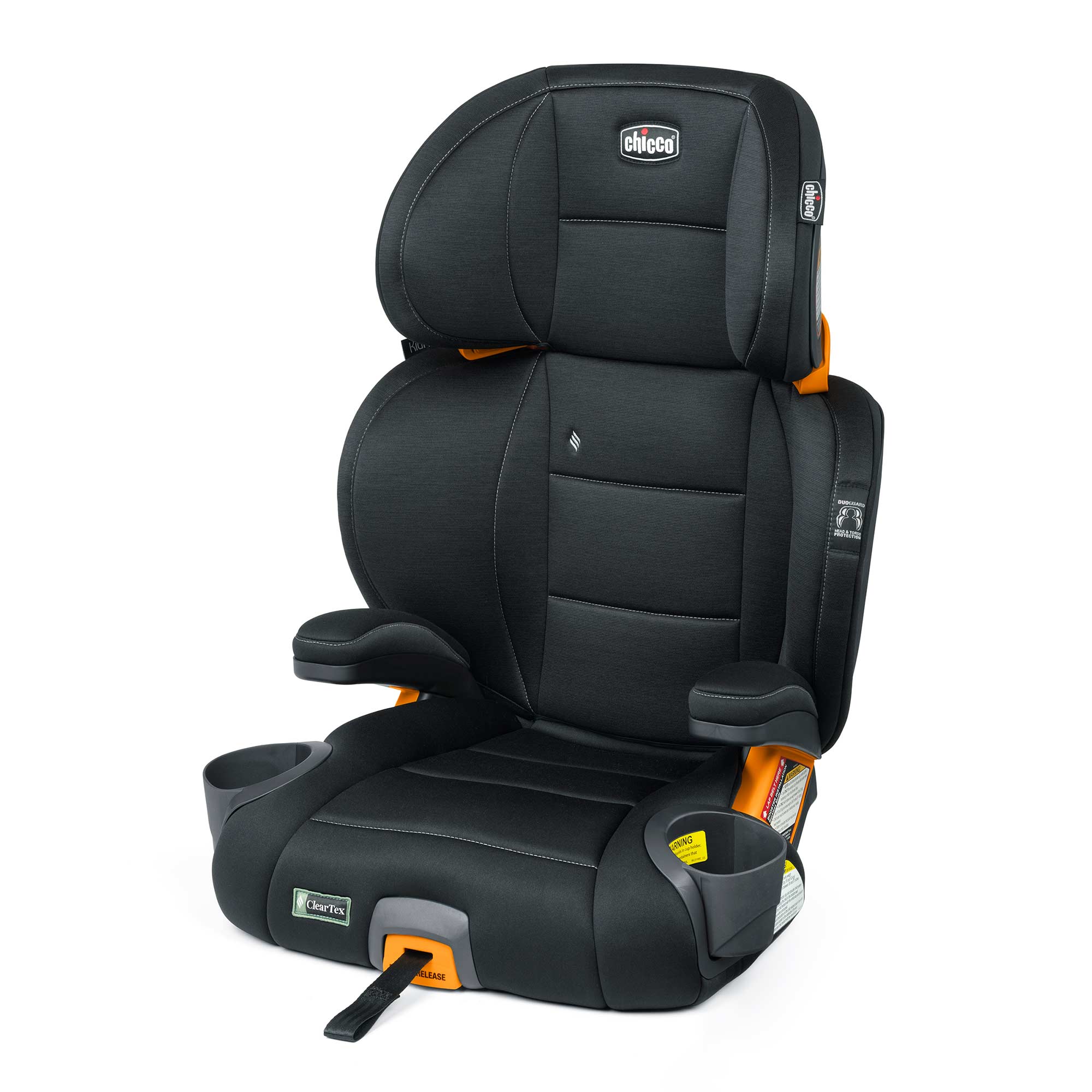 Chicco KidFit ClearTex Plus 2-in-1 Belt-Positioning Booster Car Seat