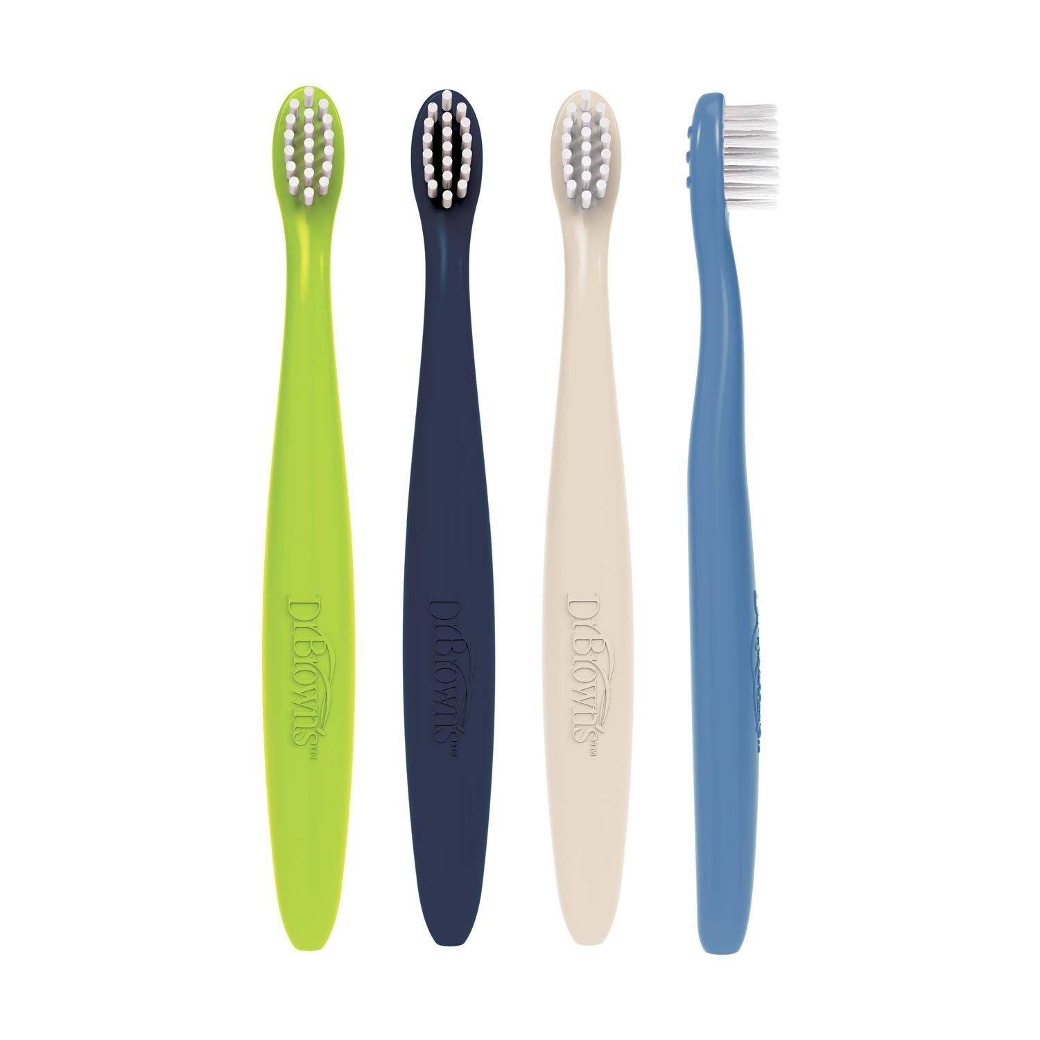 Dr. Brown's Infant-to-Toddler Toothbrush, Giraffe & Strawberry Toothpaste Set