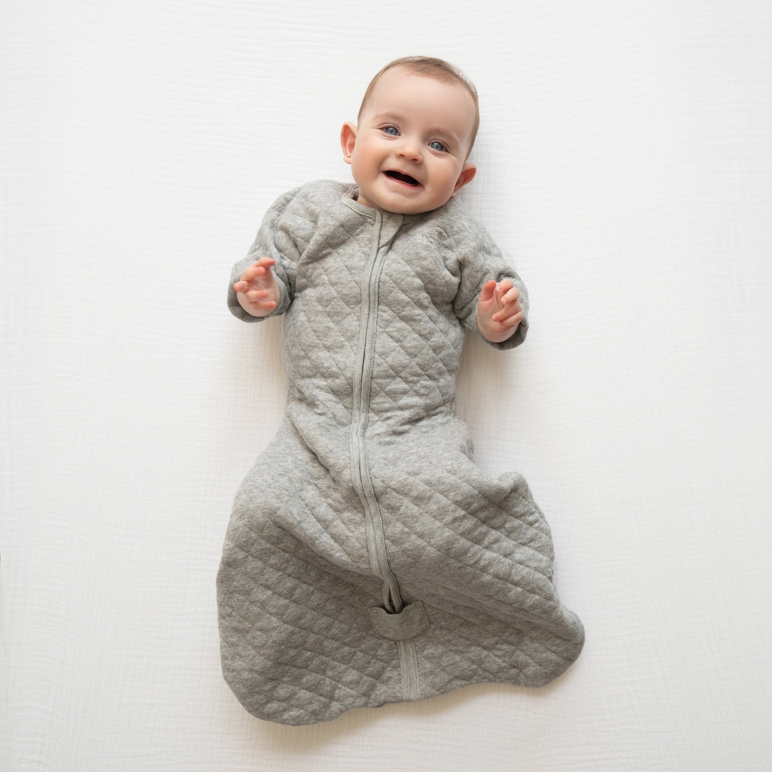 HALO Easy Transition SleepSack Wearable Blanket, 100% Cotton, 1.0 TOG