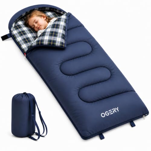 OGERY Kids Sleeping Bag: The Foot Vent Is the Feature