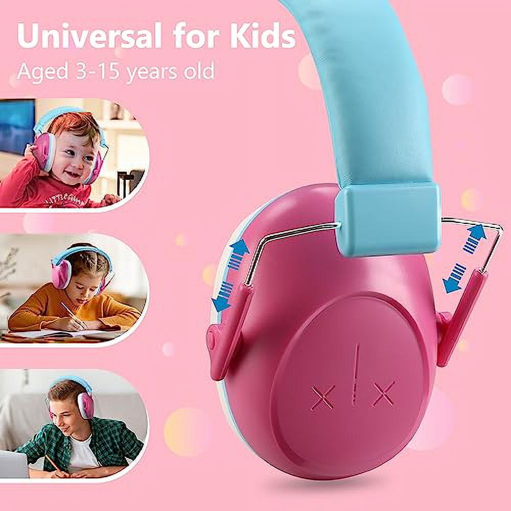 ProCase Noise Cancelling Headphones for Kids, SNR 27dB Noise Reduction Ear Muffs