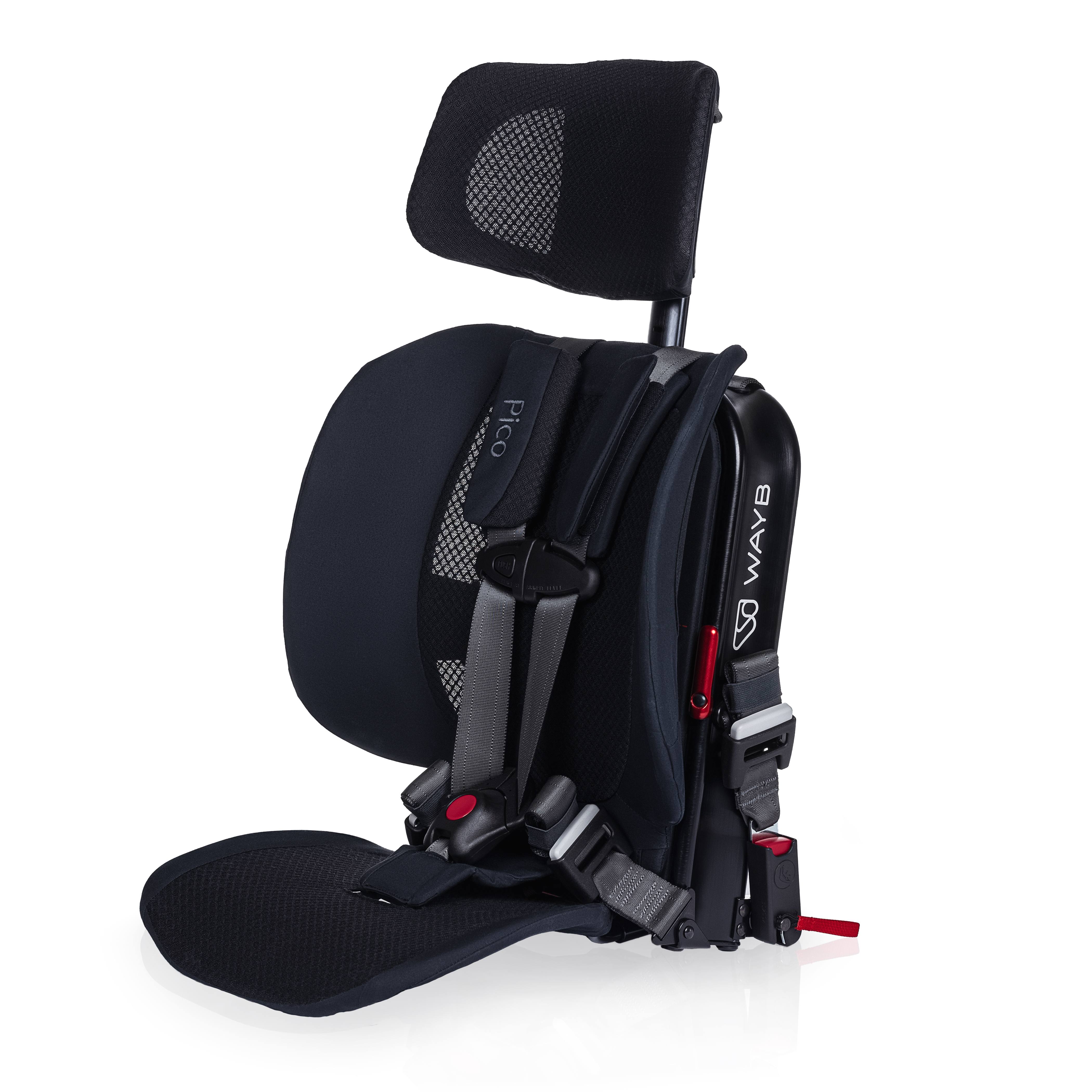WAYB Pico Travel Car Seat with Premium Carrying Bag, Lightweight Portable Foldable